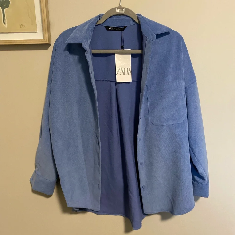 Zara Ribbed Button Up - Picture 3 of 7